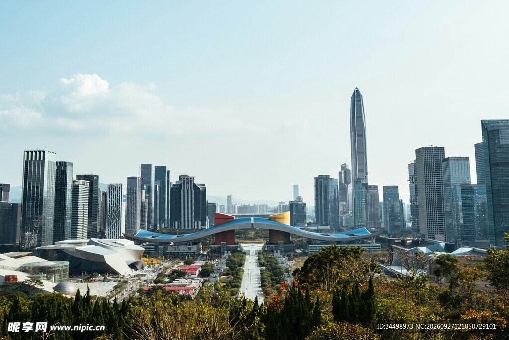 深圳城市天际线风光