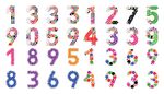 创意数字图案