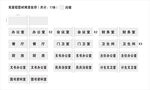双面铝型材科室牌