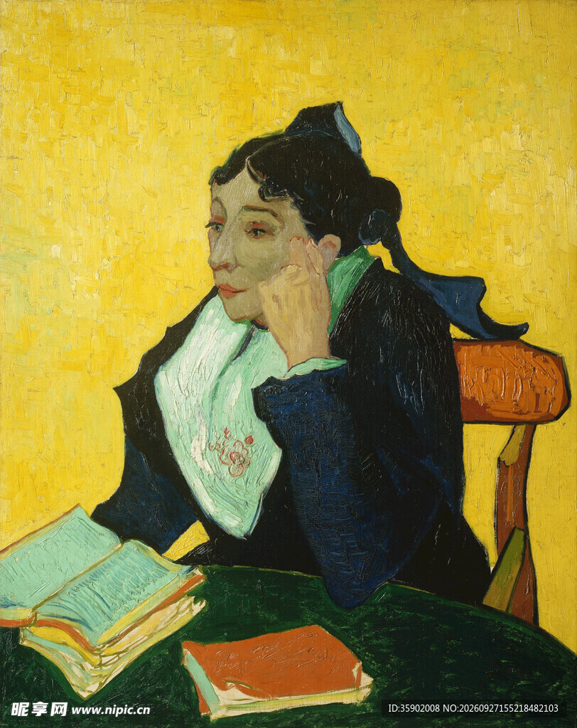 梵高经典女性肖像油画