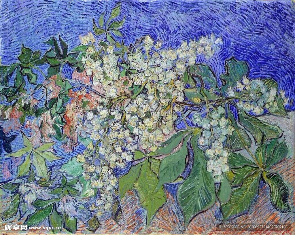 印象派花卉静物油画