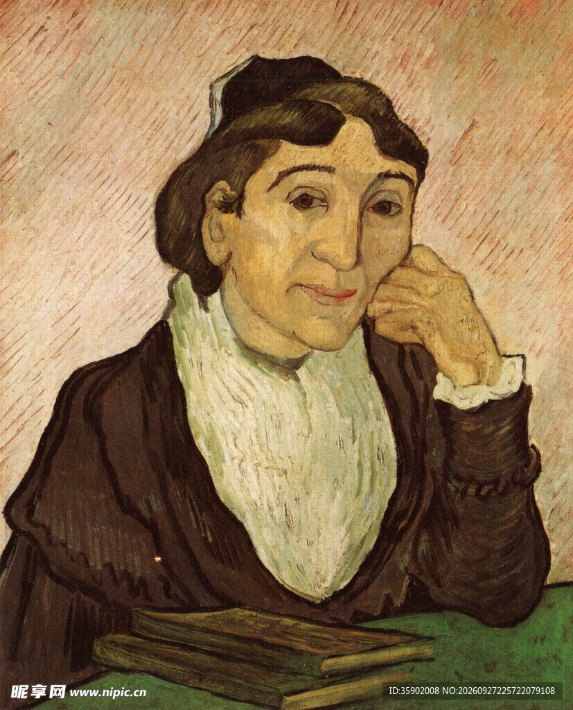 梵高女性肖像油画