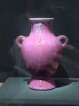 钧窑双耳紫釉瓷瓶