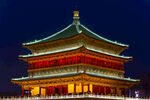 西安钟楼夜景
