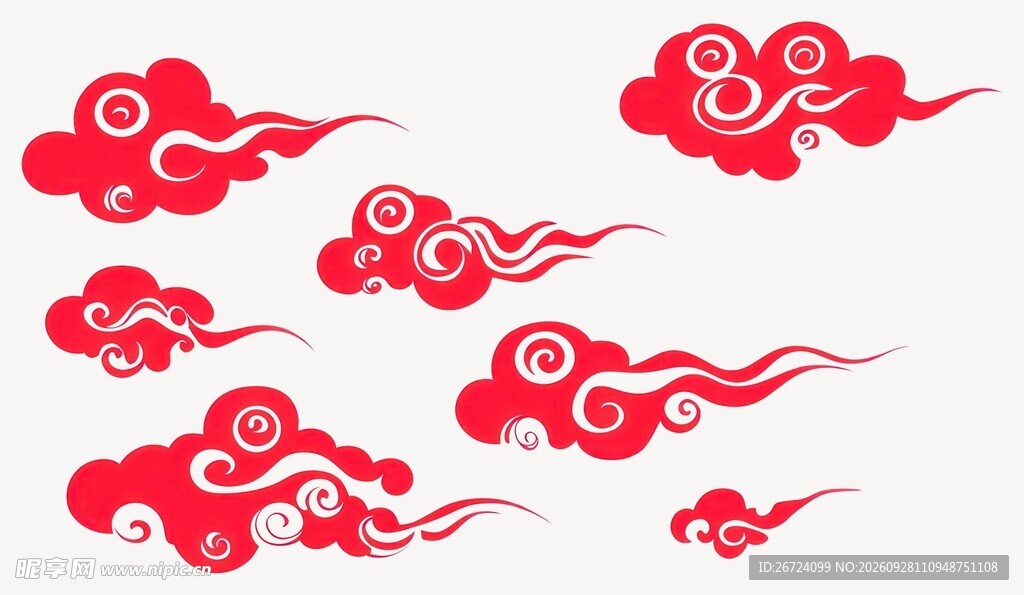 国风祥云素材