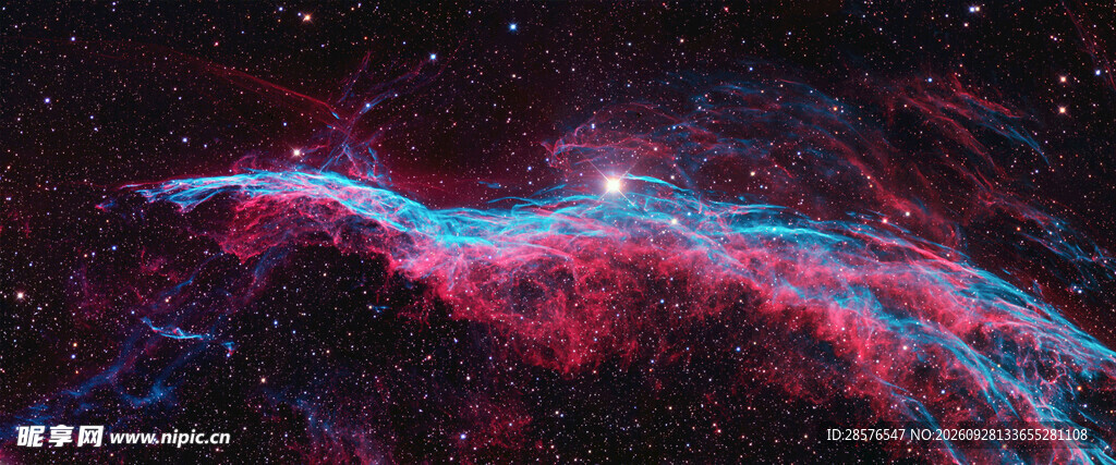 宇宙绚丽星云