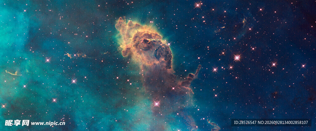 绚丽宇宙星云景观