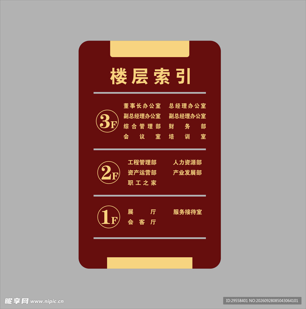楼层索引