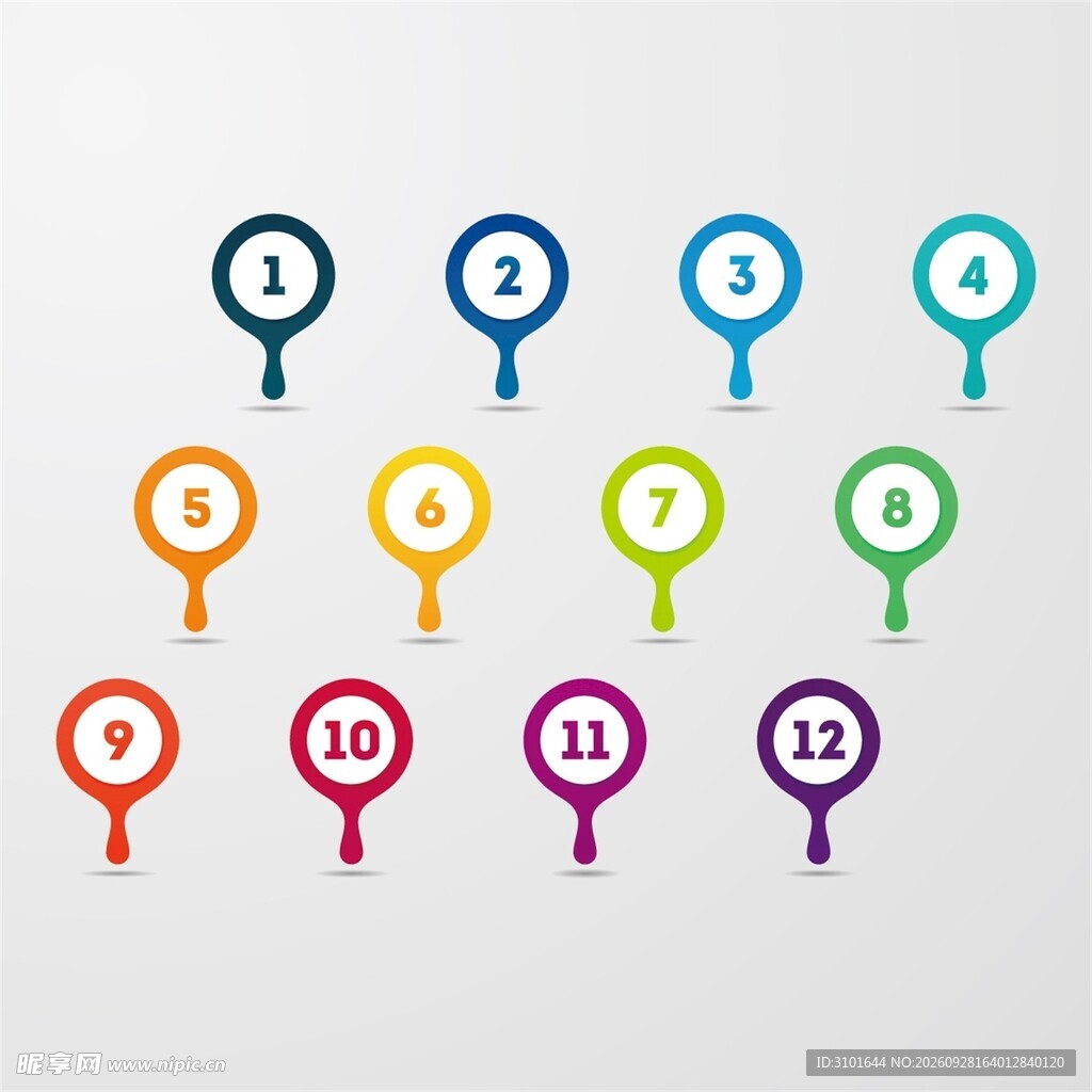数字图标