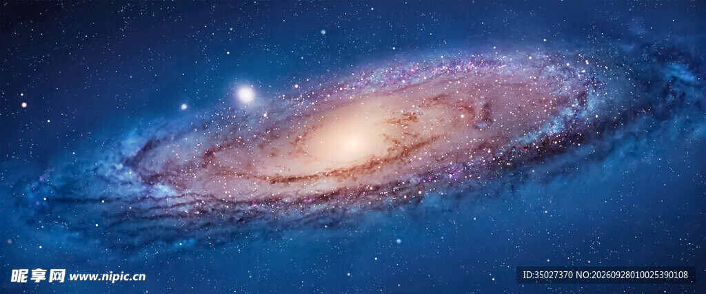 深空螺旋星系