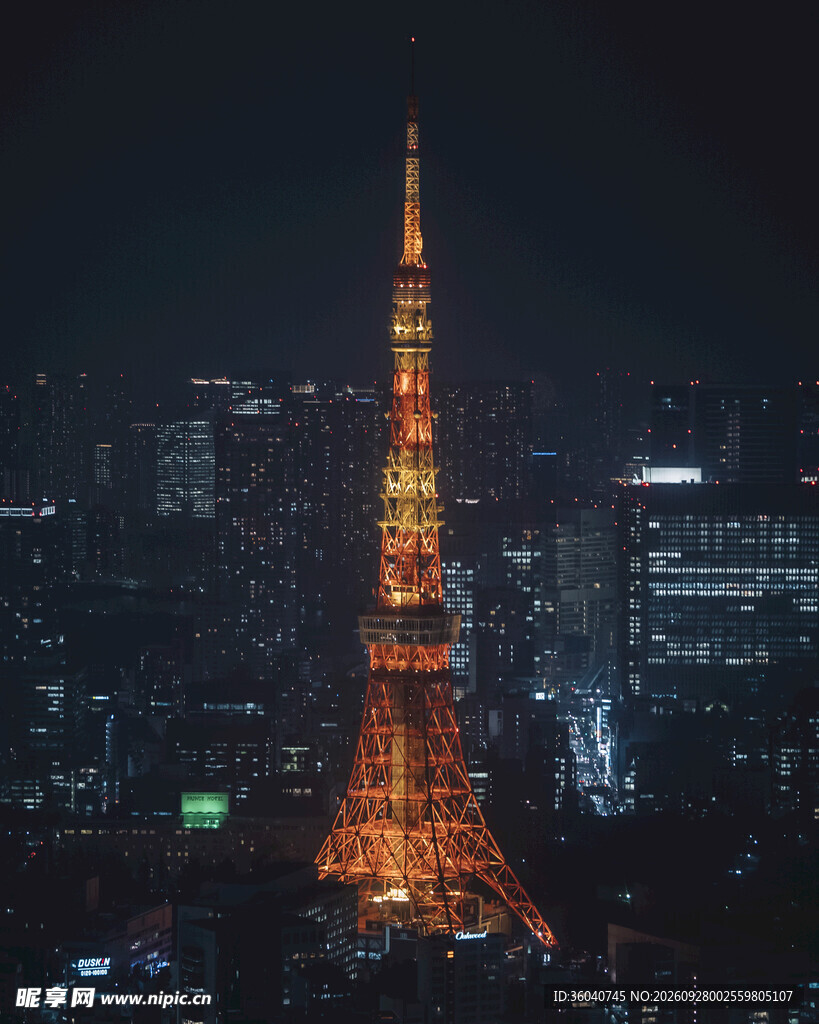 东京塔夜景