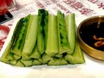 清爽蘸酱黄瓜