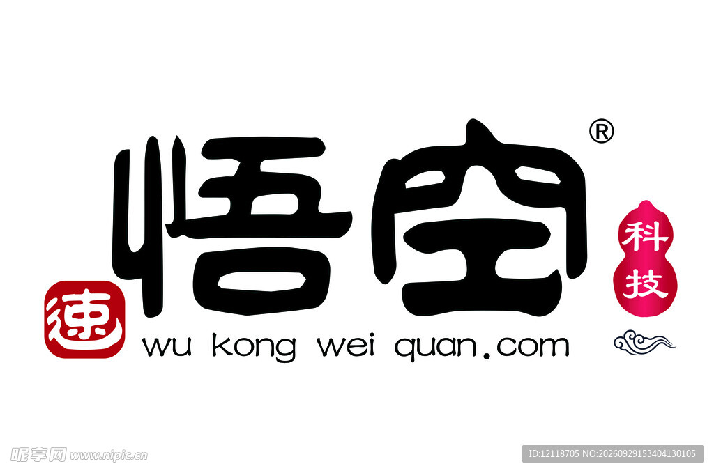 悟空科技品牌logo