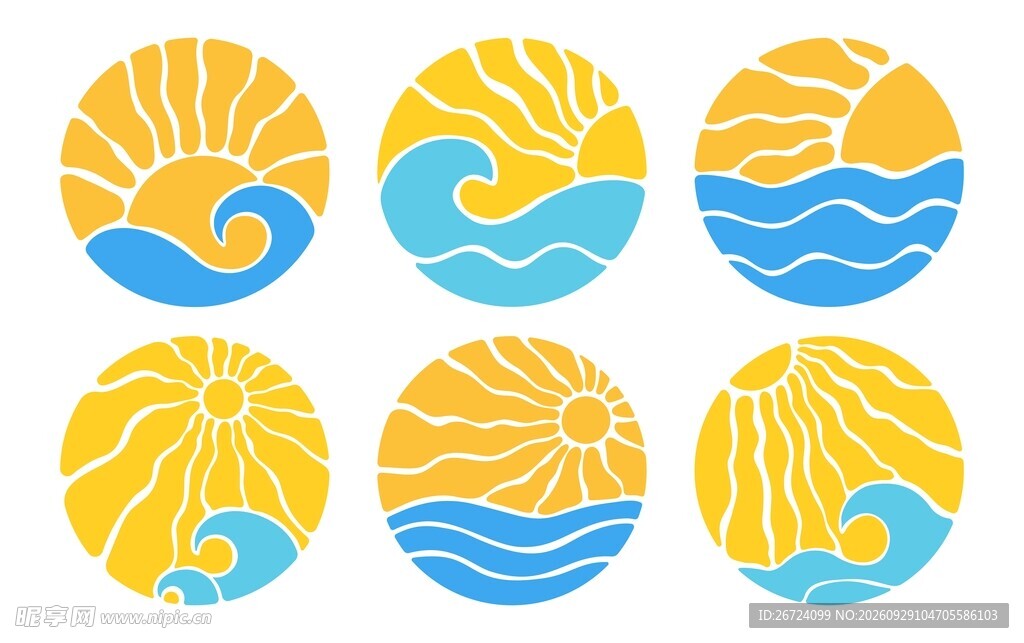 山海日升图标
