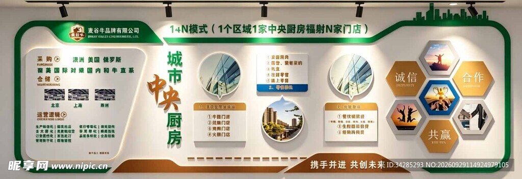 文化化墙设计 