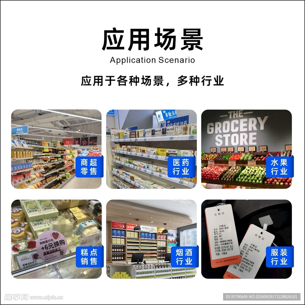 多行业应用场景展示电商主图