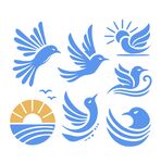 海鸟图标合集