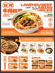 牛肉面海报