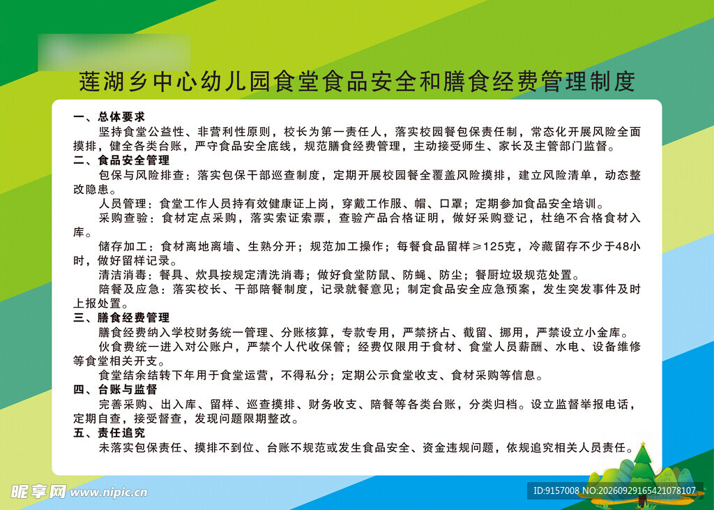 校园食品膳食经费管理