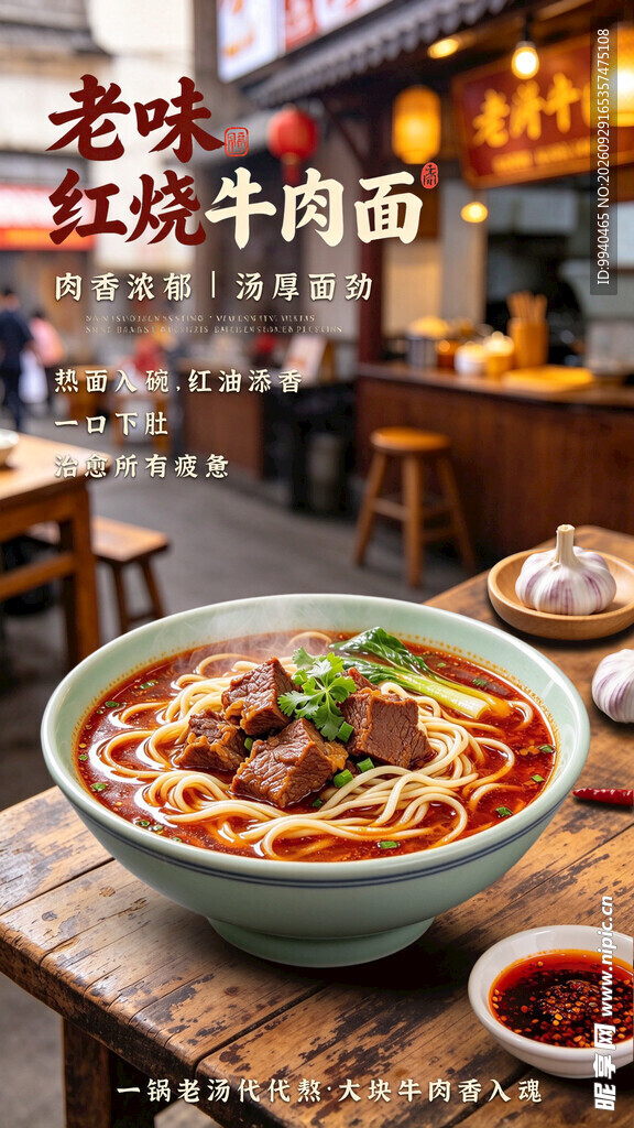 老味红烧牛肉面