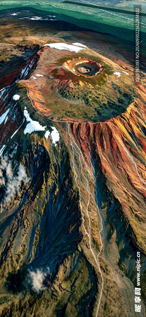 火山口