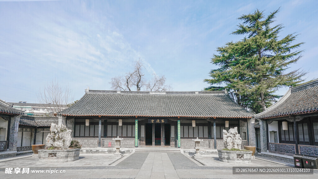 中式古典传统院落建筑