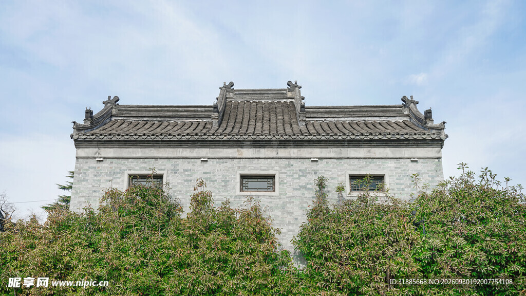 徽派古民居建筑外景