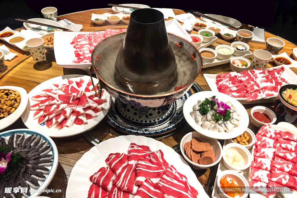 老北京铜锅涮肉
