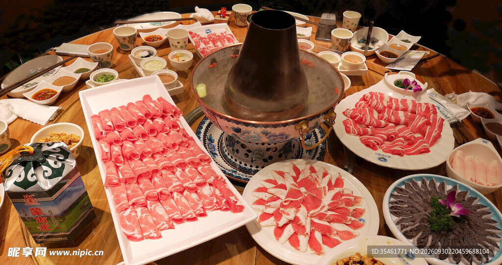 老北京铜锅涮肉