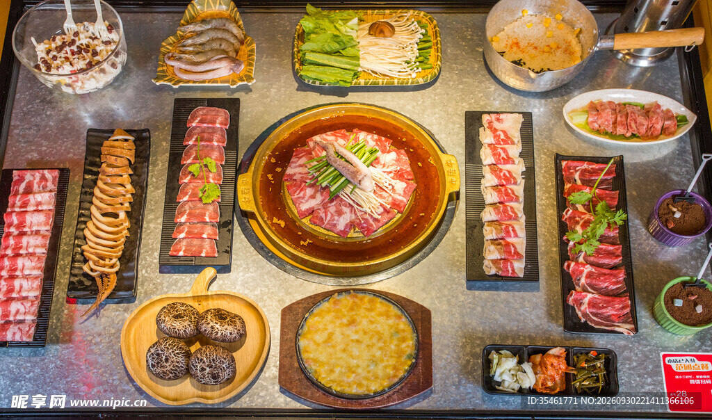 丰盛火锅食材套餐