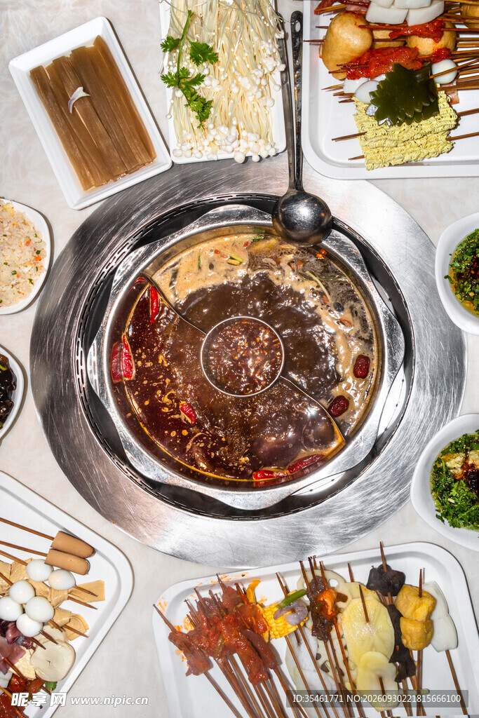 红油串串火锅套餐