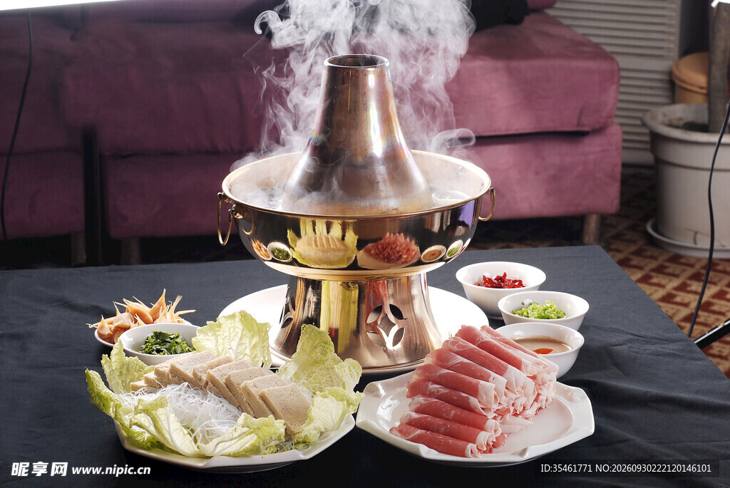 老北京铜锅涮肉
