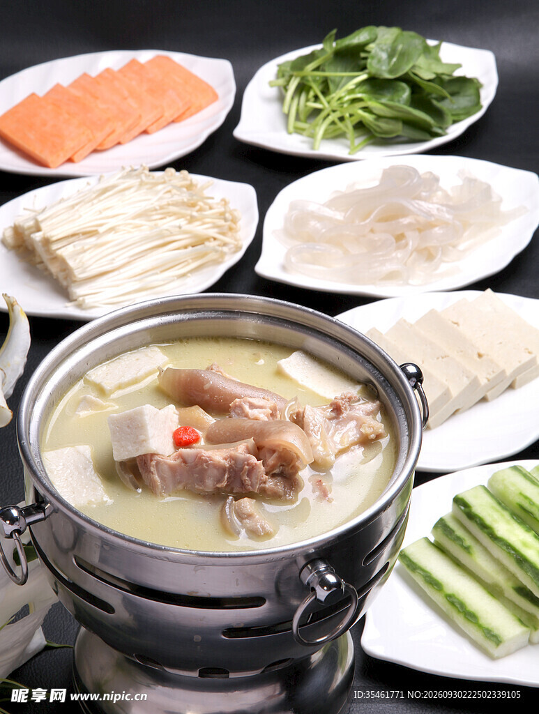 骨汤小火锅套餐