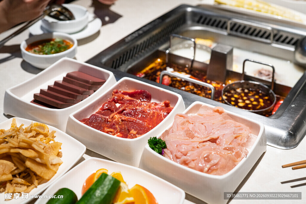 涮烤火锅食材套餐