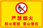森林防火宣传海报