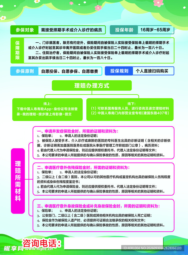 健康科普保险宣传