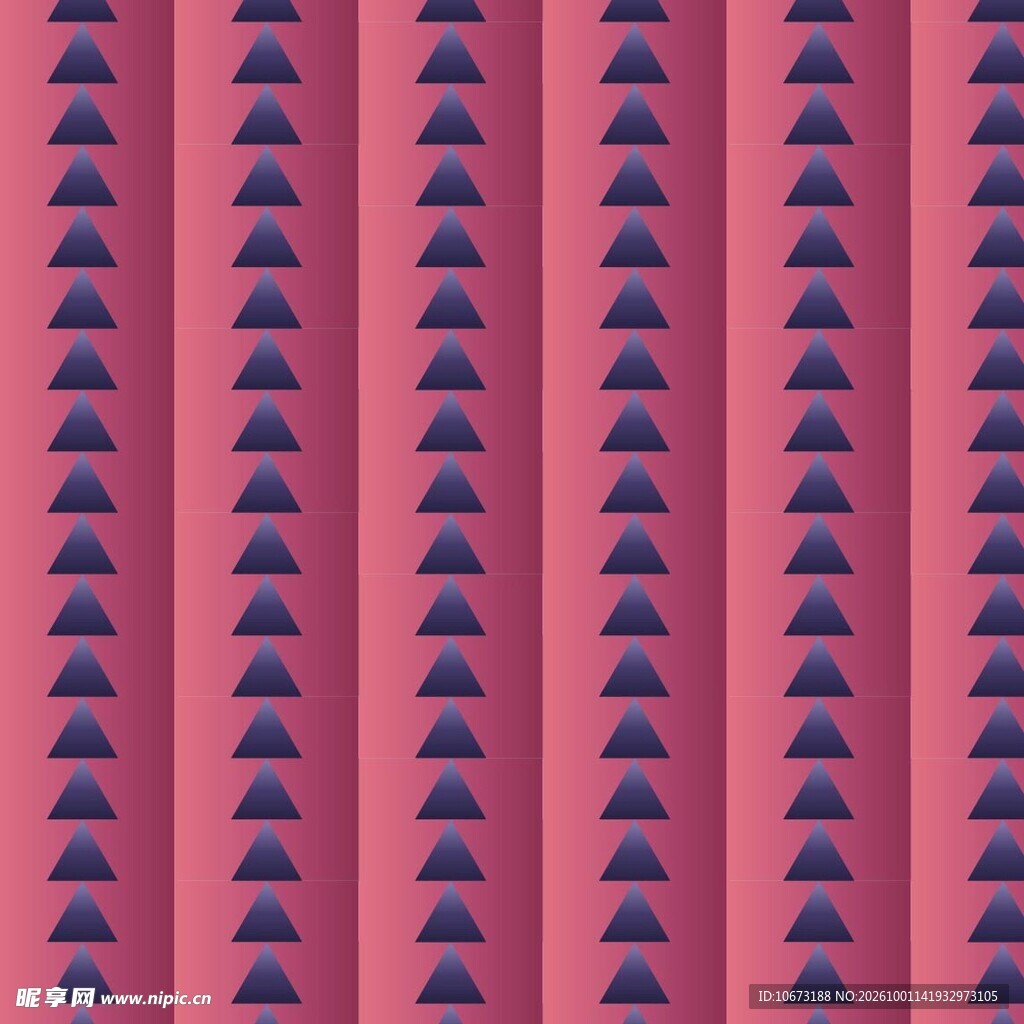 粉红渐变三角竖纹背景