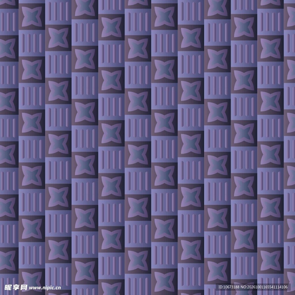 紫色格纹织物纹理背景