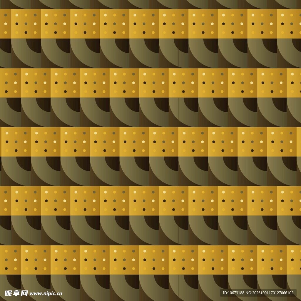 金色复古几何图案纹理