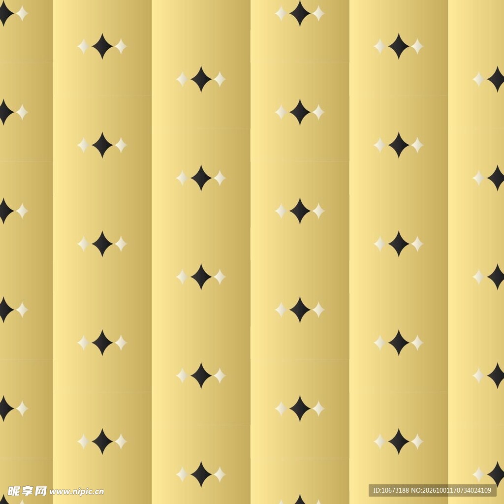 金色竖纹菱形装饰底纹