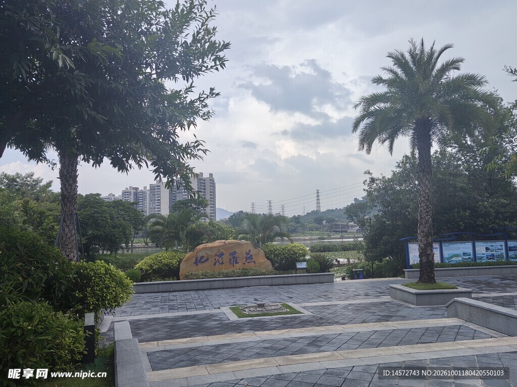 深圳城市园区步道景观