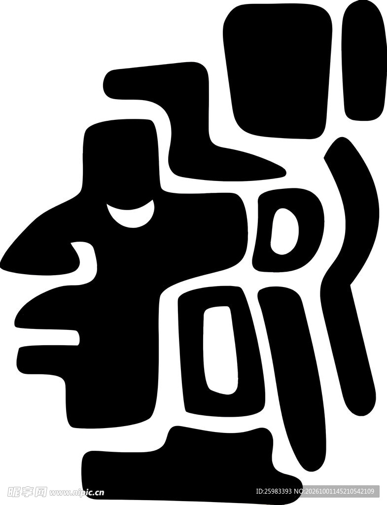玛雅武士纹