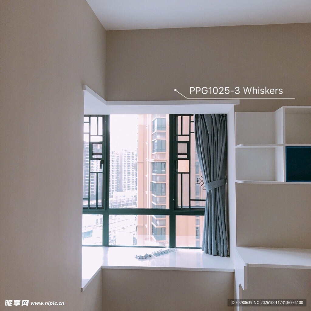 简约居室窗户一角