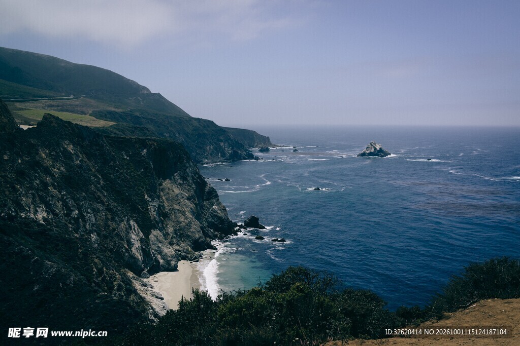 滨海沿岸自然风光