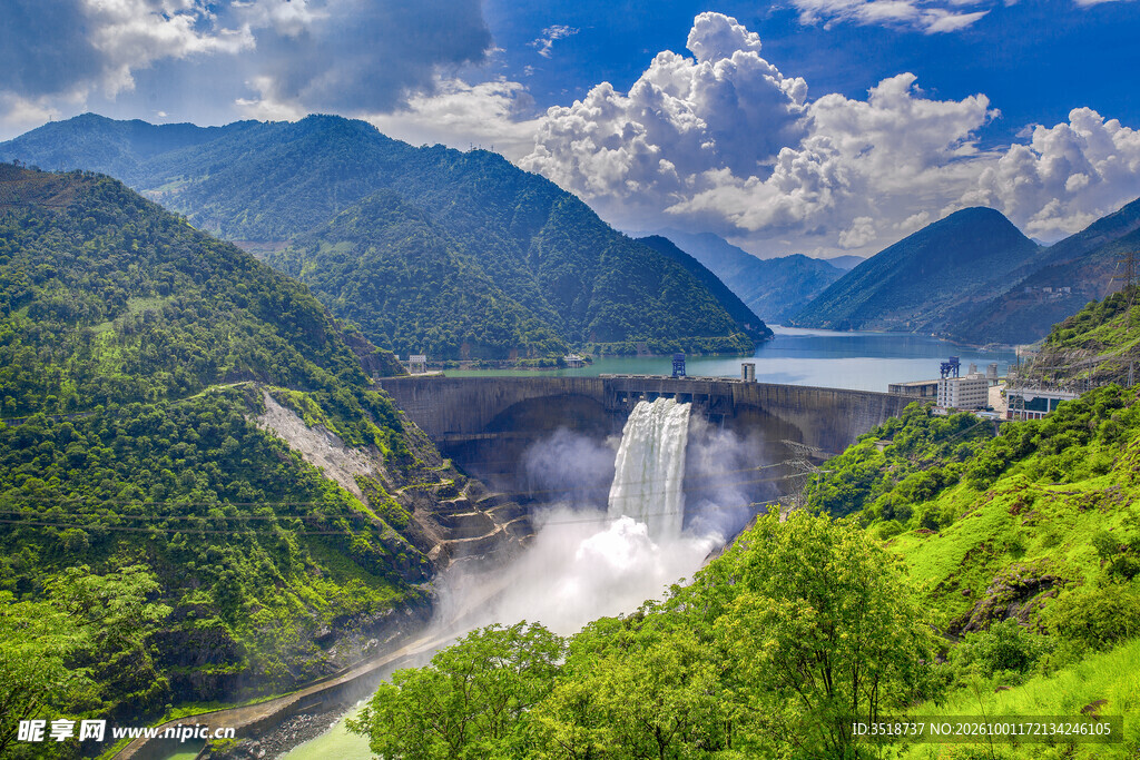 水库风景