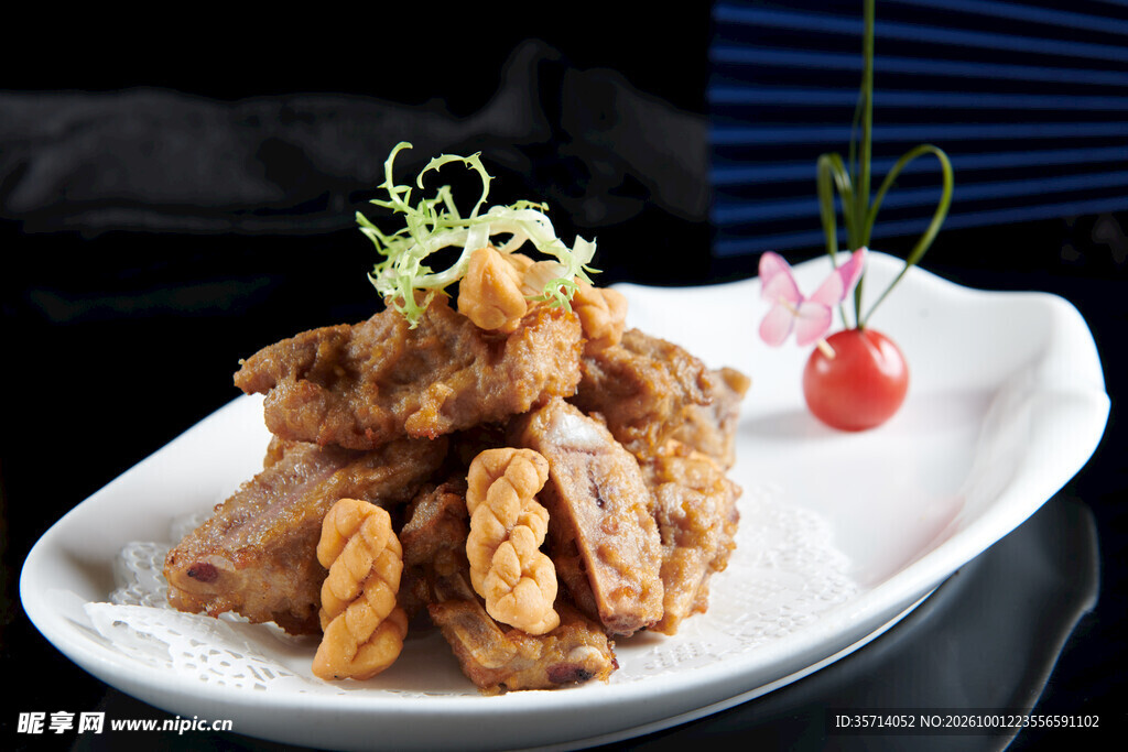 香酥炸排骨