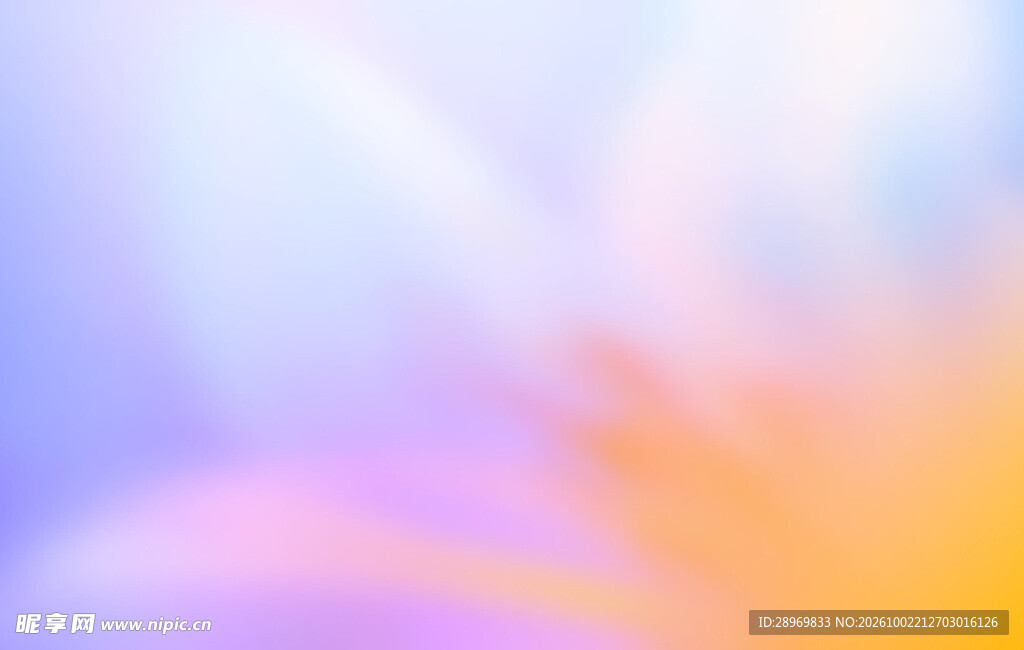 梦幻渐变朦胧光晕背景