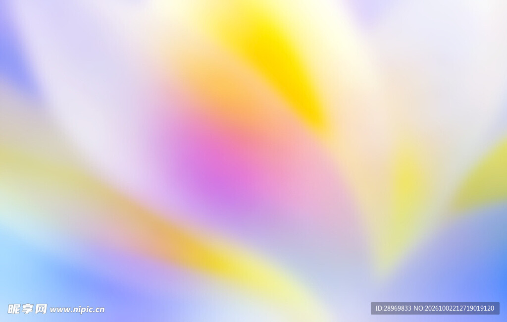 梦幻渐变柔光背景