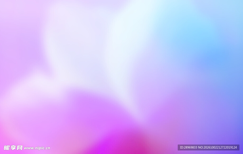 紫蓝柔焦渐变光晕背景