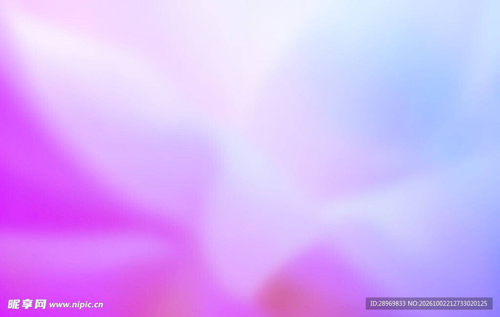 粉蓝紫渐变朦胧背景